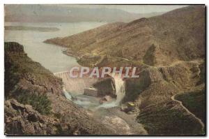 Postcard The Old Arizona Apache Trail and Lake Roosevelt dam