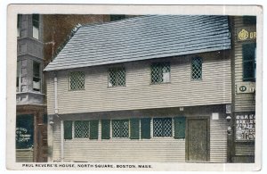 Boston, Mass, Paul Revere's House, North Square