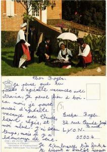 CPM En Pays Toulousain Grisetos et Fleous FOLKLORE (732665)