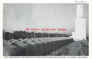 CO, Lamar, Colorado, Wheat Elevators, Farming, Nationwide Advertising No 1984