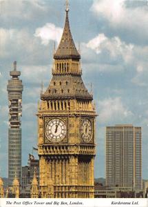 BR91215 london the post office tower and big ben  uk