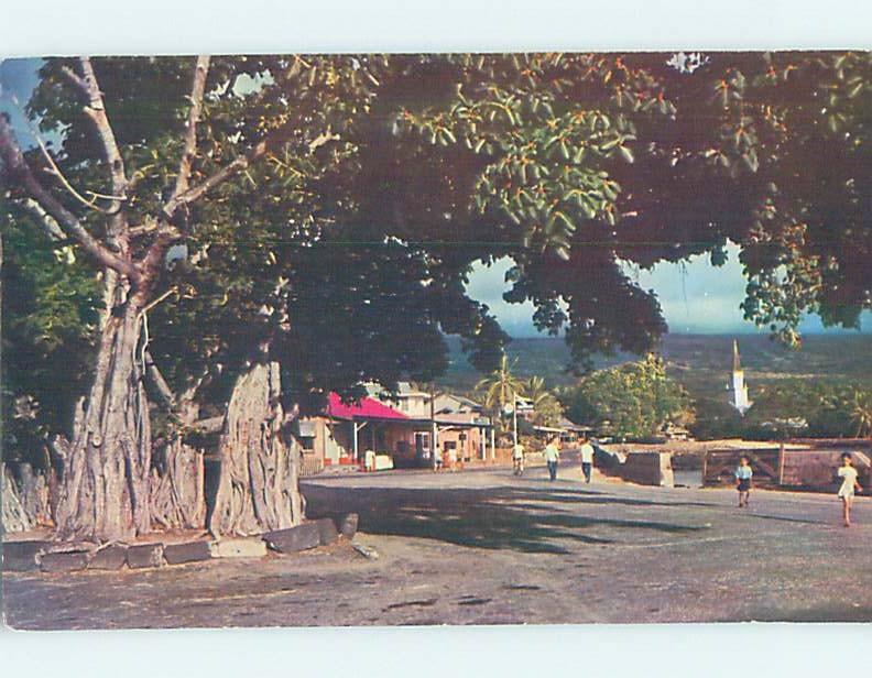 Pre-1980 PANORAMIC VIEW Kailua Kona Hawaii HI i0841