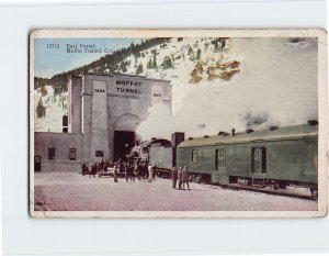 Postcard East Portal, Moffat Tunnel, Rollinsville, Colorado