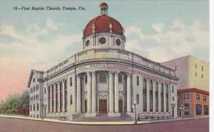 Florida Tampa First Baptist Church Curteich