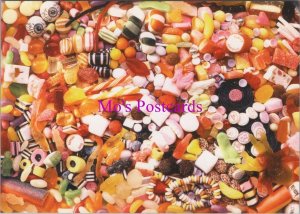 Food Postcard - Traditional Sweets, Corner Shop Confectionery, Nostalgia RR21110