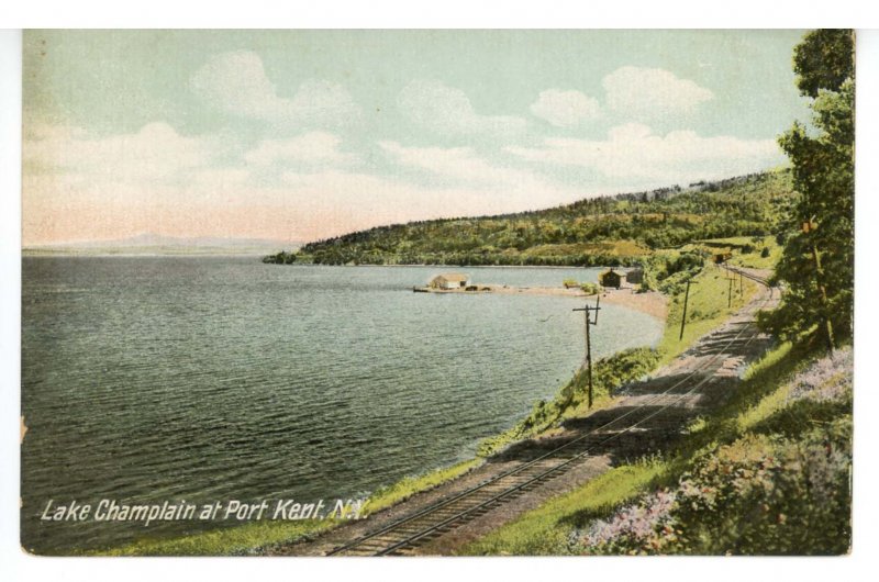 NY - Port Kent. Lake Champlain