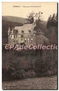 Postcard Old Sornac Chateau De Rochefort