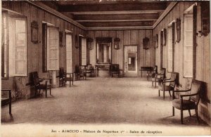 CPA CORSE - AJACCIO - Maison Napoleon Ier Salon de réception (710134)