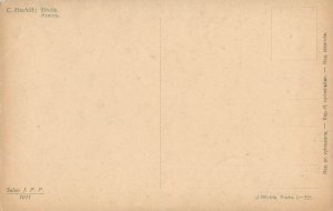 Fine art postcard - Study - C. Stuchlik