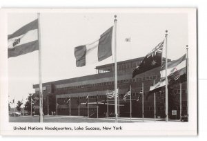 Lake Success New York NY RPPC Real Photo 1950 United Nations Headquarters