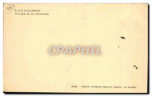 Old Postcard The Island of Oleron Prioress of Perroche