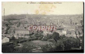 Old Postcard Lisieux General view taken of Monte Cassino