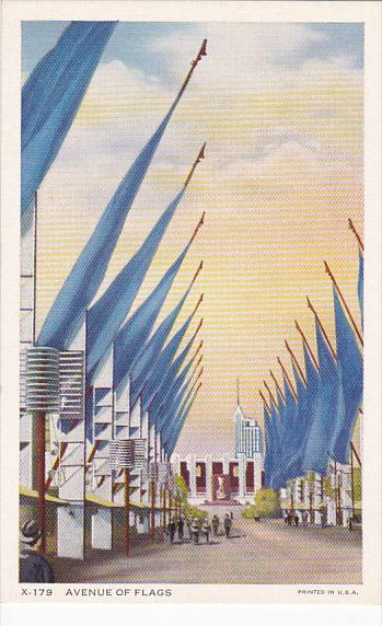 Chicago 1934 International Exposition Avenue Of Flags