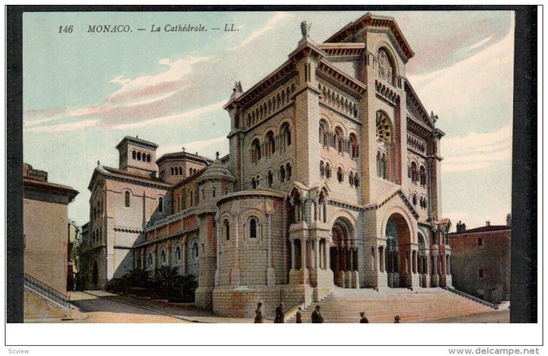 MONACO, 1900-1910's; La Cathedrale