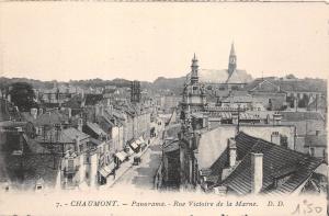 BF16087 panorama rue victoire de la marne chaumont france