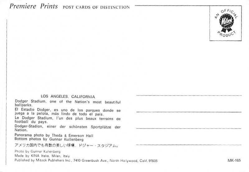 Dodger Stadium - Los Angeles, California