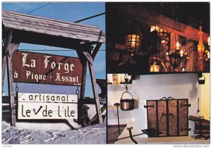 Welcome Sign, Candles, Fireplace, La Forge A Pique Assaut, St. Laurent, Isle ...