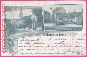 ak2223 - France - VINTAGE POSTCARD - Bains-les-Bains - 1899