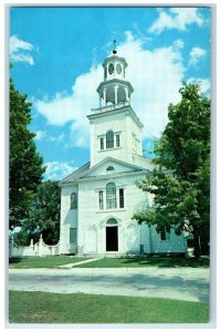 c1960's Old First Church Exterior Old Bennington Vermont VT Unposted  Postcard
