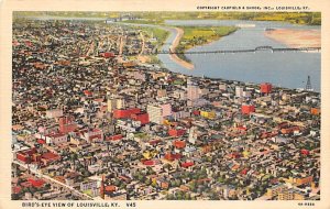 Bird's Eye View of Louisville Louisville Kentucky  