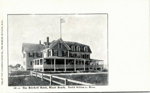 Postcard MA North Scituate The Mitchell Hotel Minot Beach UDB ~1905 H20