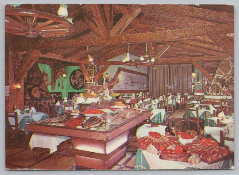 Restaurant~Steak House Tranquilino Argentinian Barbecue~Continental Postcard 