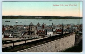 HALIFAX N.S. from West End CANADA Postcard