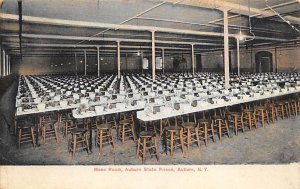 Mess Room, Auburn Prison Auburn, New York, USA Unused 