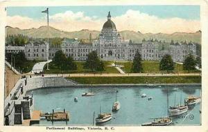 Canada, British Columbia, Victoria, Parliament Building,Valentine & Sons 105,675