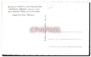 Postcard Modern Surroundings of Vichy Chatel Guyon Chateau of Effiat built by...