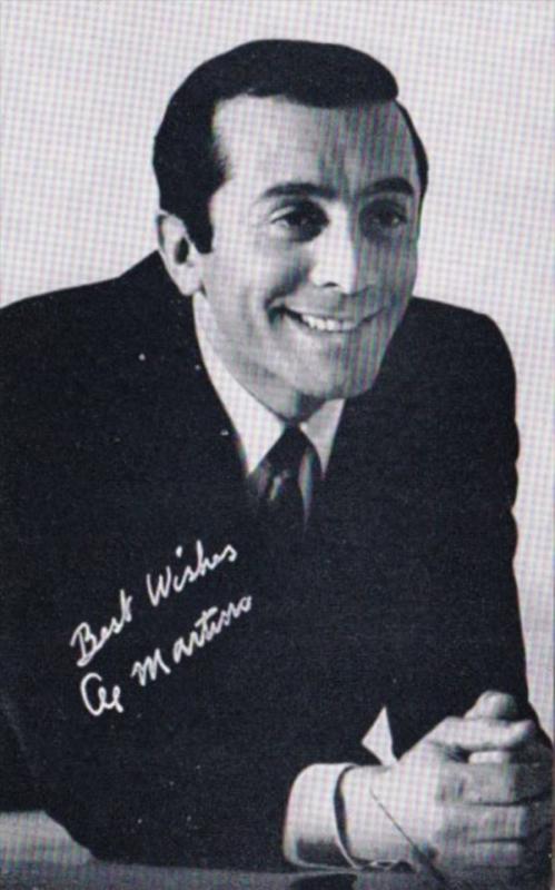 Vintage Arcade Card Al Martino