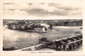 Senglea Malta Scenic View Real Photo Antique Postcard J53849