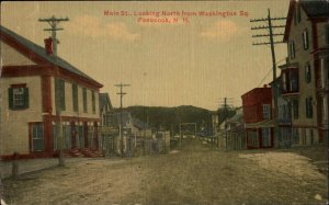 Penacook NH New Hampshire Main Street North c1900-20s Vintage Postcard