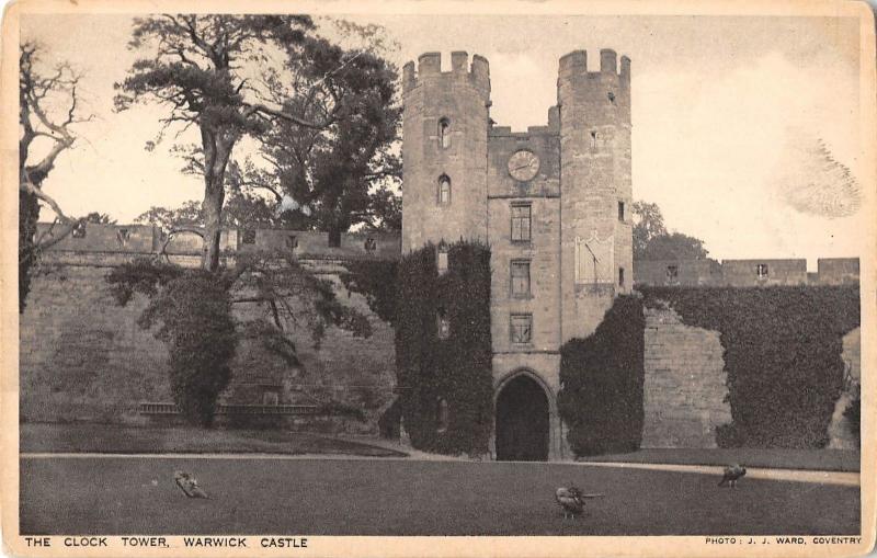 BR94414 the clock tower warwick castle   uk