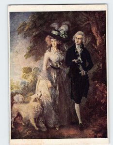 Postcard The Morning Walk By Thomas Gainsborough, National Gallery, England