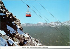 Jasper Sky Tram, Alberta, Canada postcard