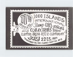 M-120722 1000 Islands Int'l Stamp-Coin-and Collectibles Show NY