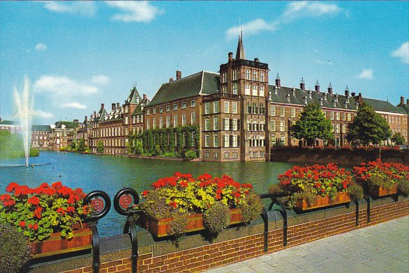 Netherlands Den Haag Outer Court With Government Buildings