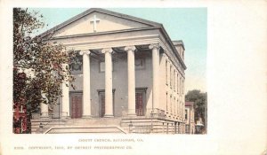 CHRIST CHURCH SAVANNAH GEORGIA POSTCARD (1902)