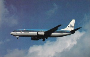 KLM Royal Dutch Airlines Boeing 737-406 At London Heathrow Airport