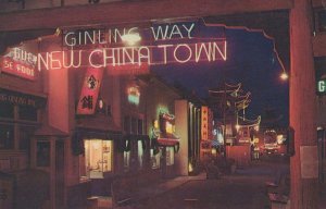 America Postcard - Chinatown, Los Angeles, California   RS22160