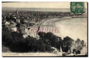 Old Postcard Le Havre Panoramic