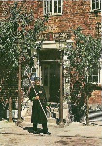 Denmark Postcard - Ribe - The Watchman In Front of Hotel Dagmar  A5064