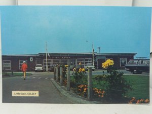 Vintage Postcard Entrance to Little Spain Holiday Park Selsey 1970s