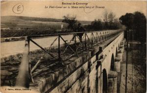 CPA Env. de COMMERCY - Le Pont-Canal sur la Meuse entre Sorcy. (432074)