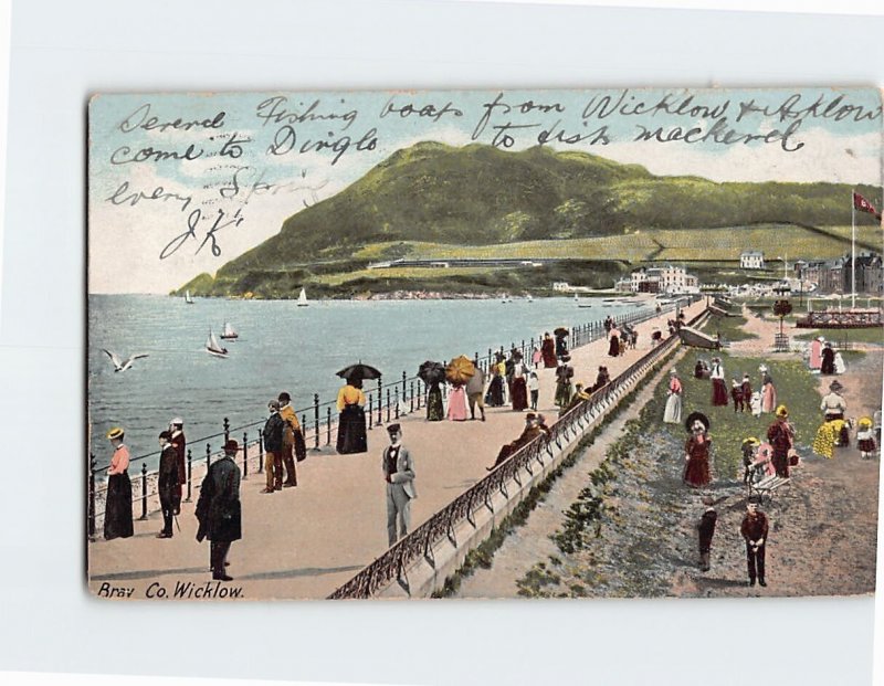 Postcard Bray Ireland