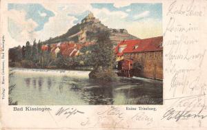 Bad Kissingen Germany Ruine Trimburg Antique Postcard J53902