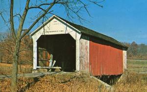 IN - Parke County. Phillips Bridge over Big Pond Creek