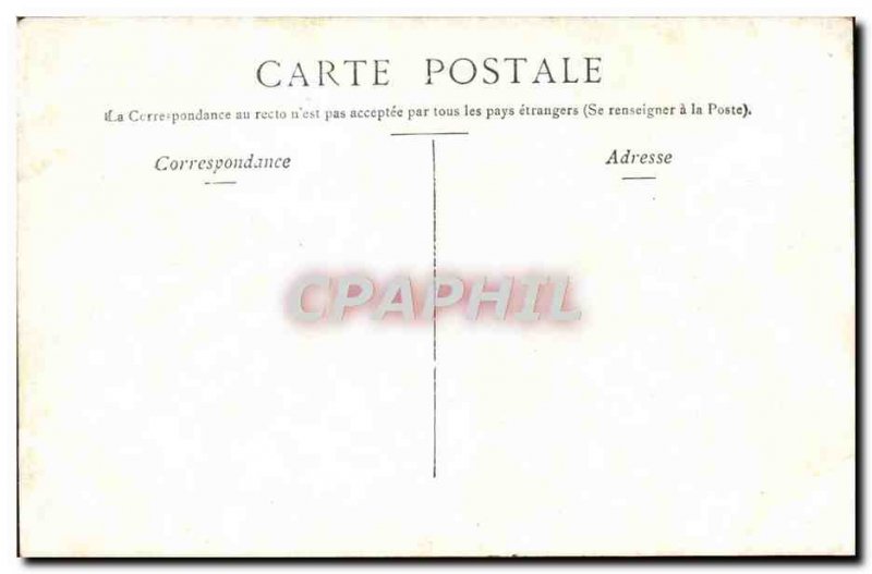 Old Postcard Fun Children Stork