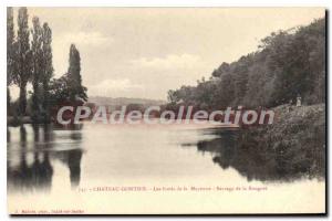 Postcard Old Chateau Gontier dam Rougere